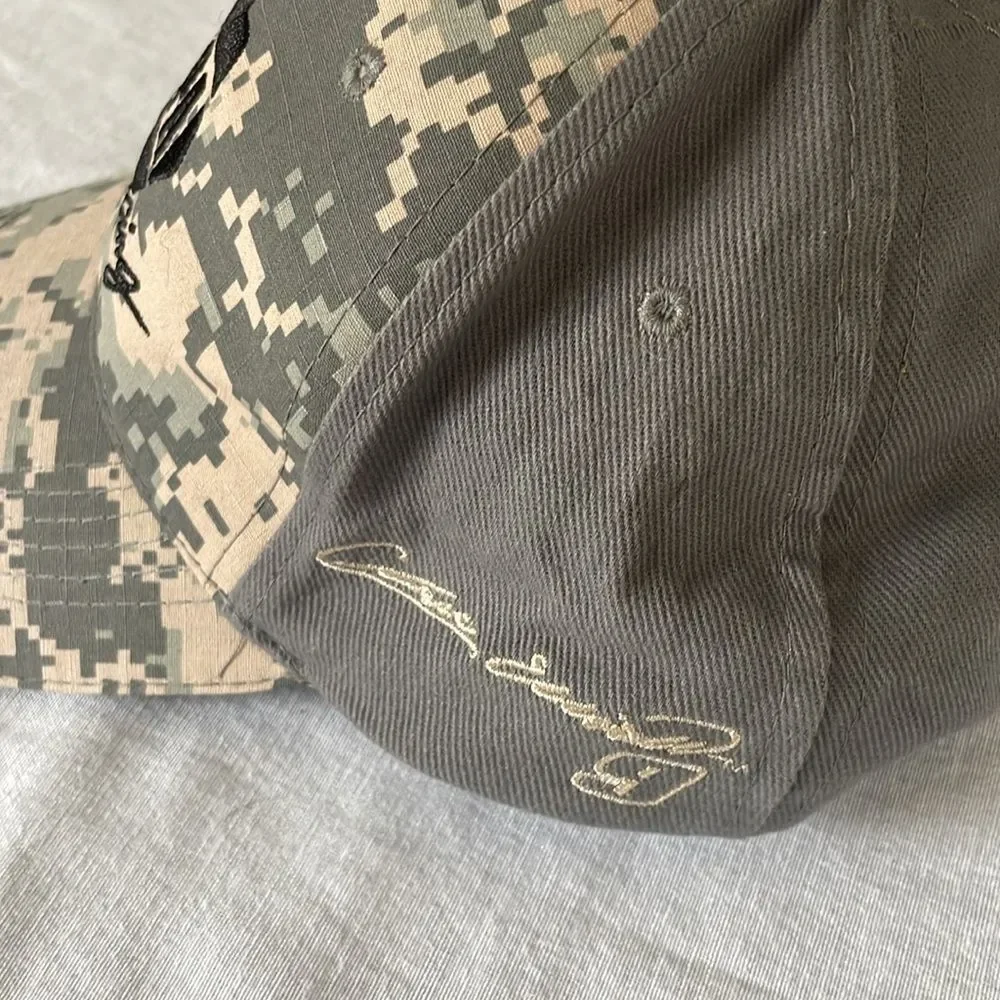 Napa Racing camo hat Chase Elliot &  Ron Capps NASCAR Fallen Heroes
